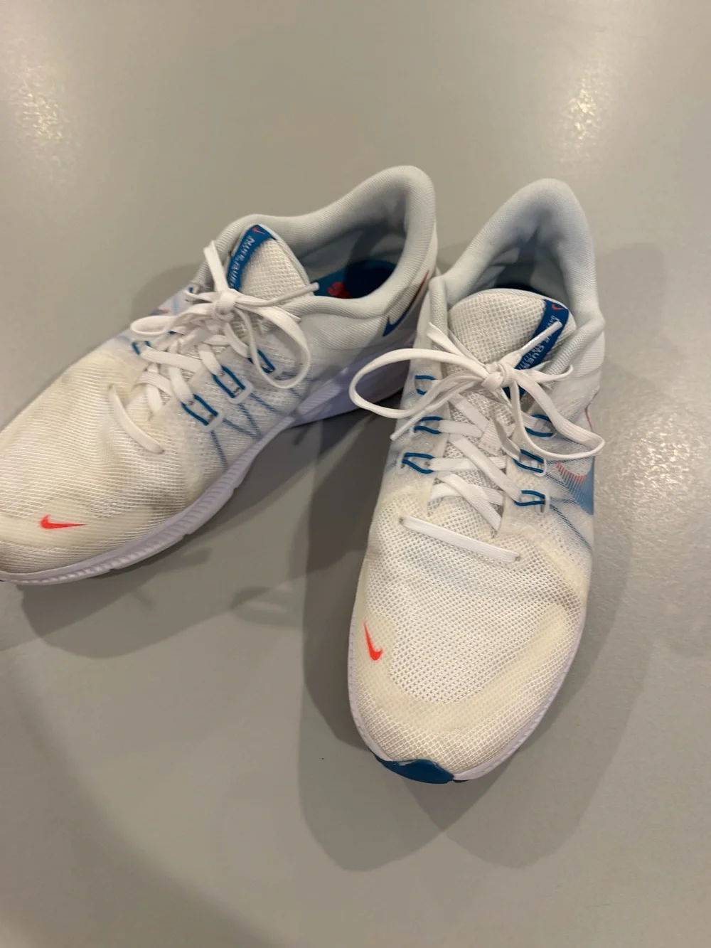 Nike Quest 4 'White Pure Platinum' DA1105-101 Men's Shoes